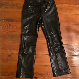 100% Leather Pants